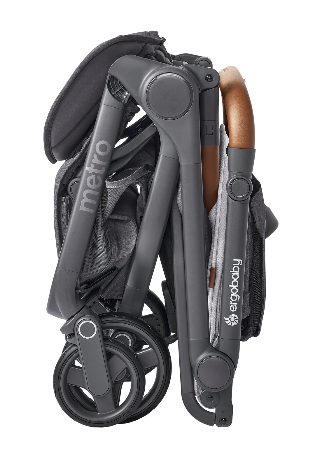 Ergobaby Metro 3 Deluxe kompaktna gradska kolica Pearl Grey