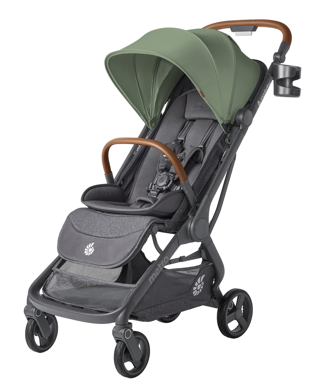 Ergobaby Metro 3 Deluxe kompaktna gradska kolica Willow Green