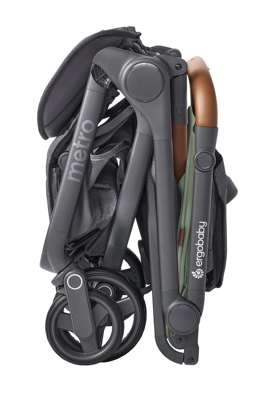 Ergobaby Metro 3 Deluxe kompaktna gradska kolica Willow Green