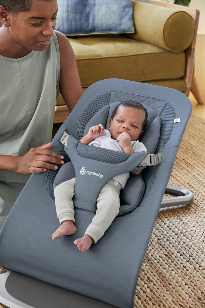 Ergobaby Evolve ležaljka 3u1 - Oxford Blue