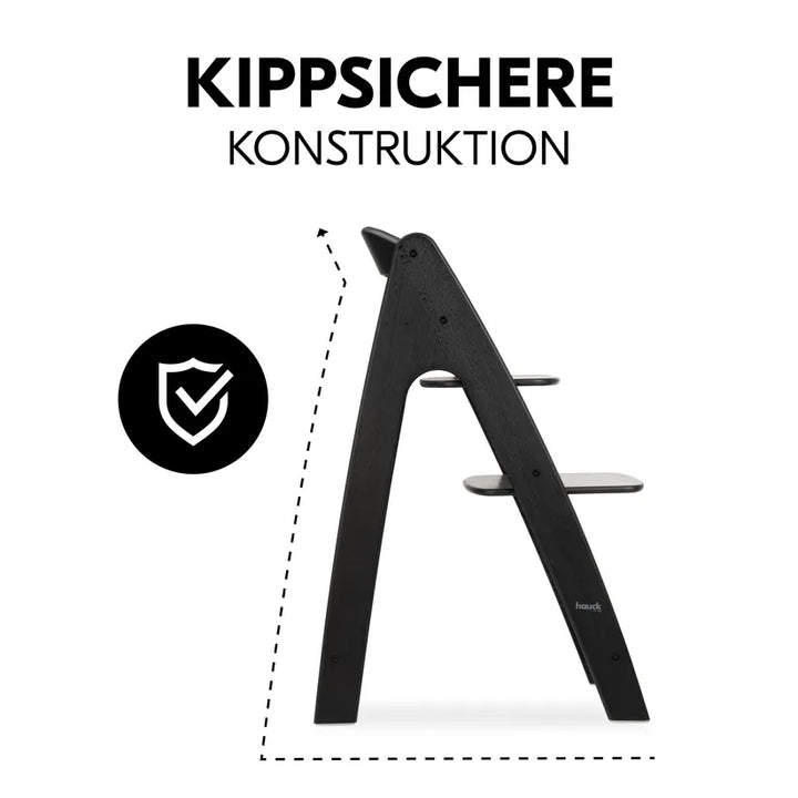 Hauck Arketa N Play Blackwashed