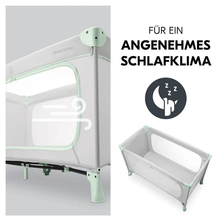 Hauck Dream N Play Plus Dusty Mint