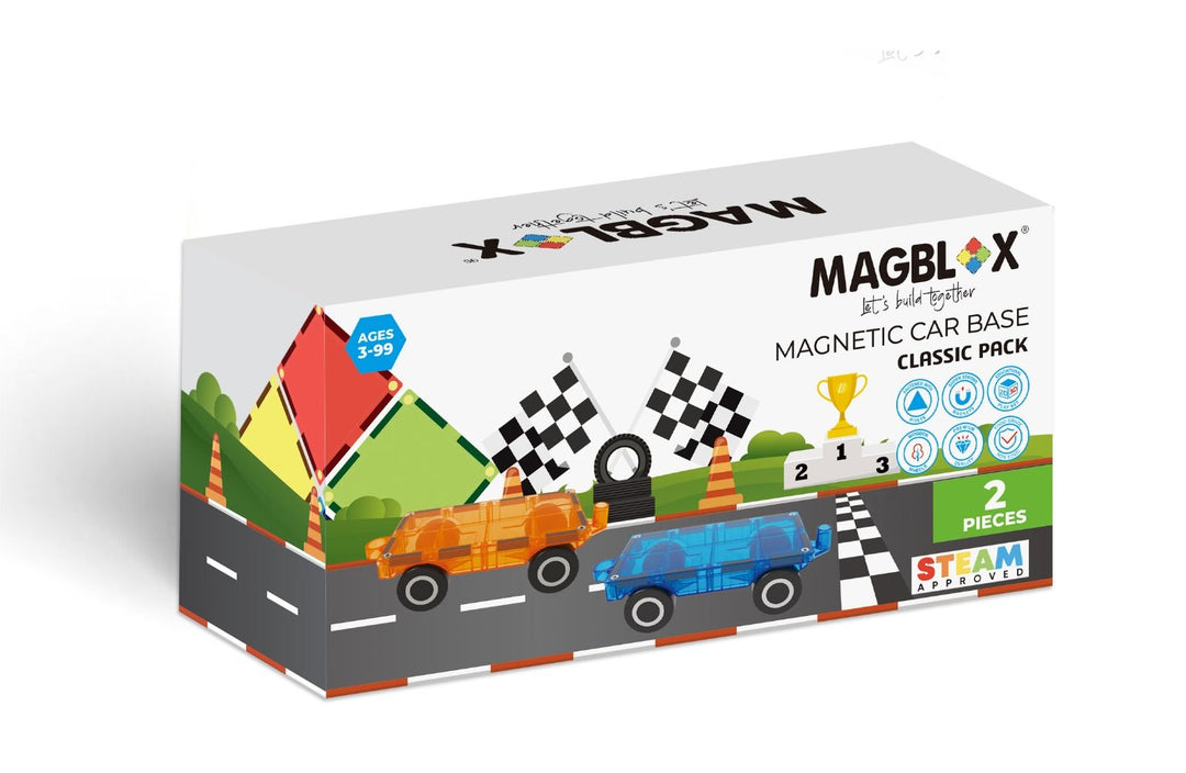 Twin car set Classic Colour Blue & Orange