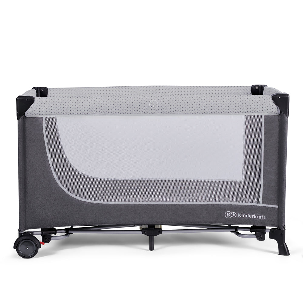 Kinderkraft Putni krevetić LEODY, siva