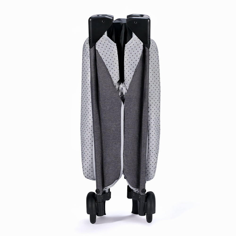 Kinderkraft Putni krevetić LEODY, siva