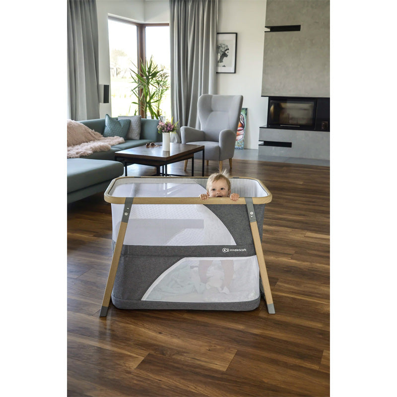 Kinderkraft Krevetić SOFI 4u1, sivi