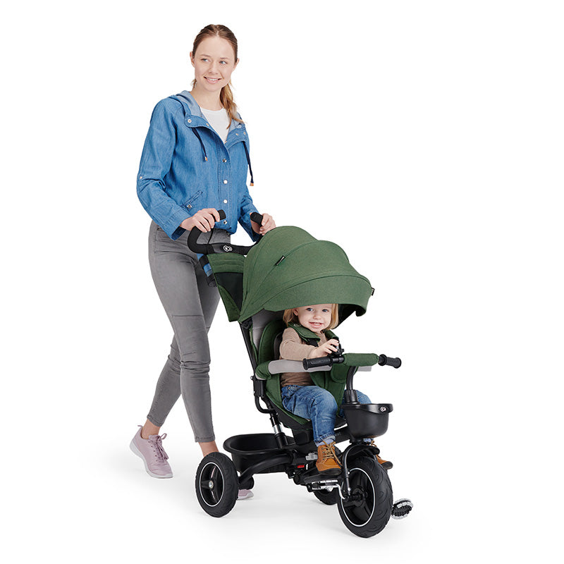 Kinderkraft Tricikl SPINSTEP, pastelno zeleni