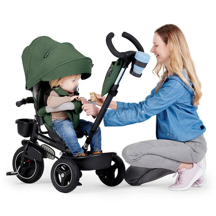 Kinderkraft Tricikl SPINSTEP, pastelno zeleni