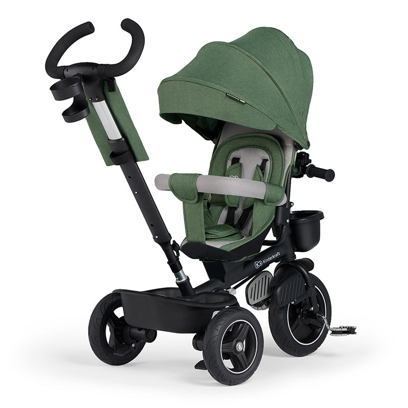 Kinderkraft Tricikl SPINSTEP, pastelno zeleni