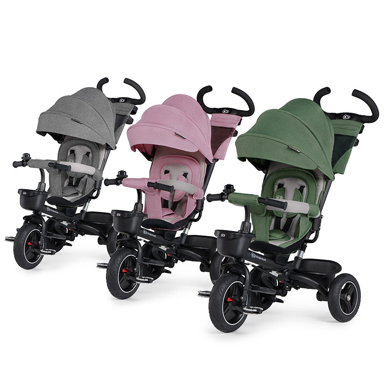 Kinderkraft Tricikl SPINSTEP, pastelno zeleni