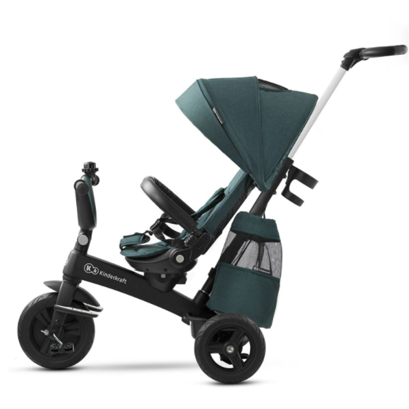 Kinderkraft Tricikl EASYTWIST tirkizni