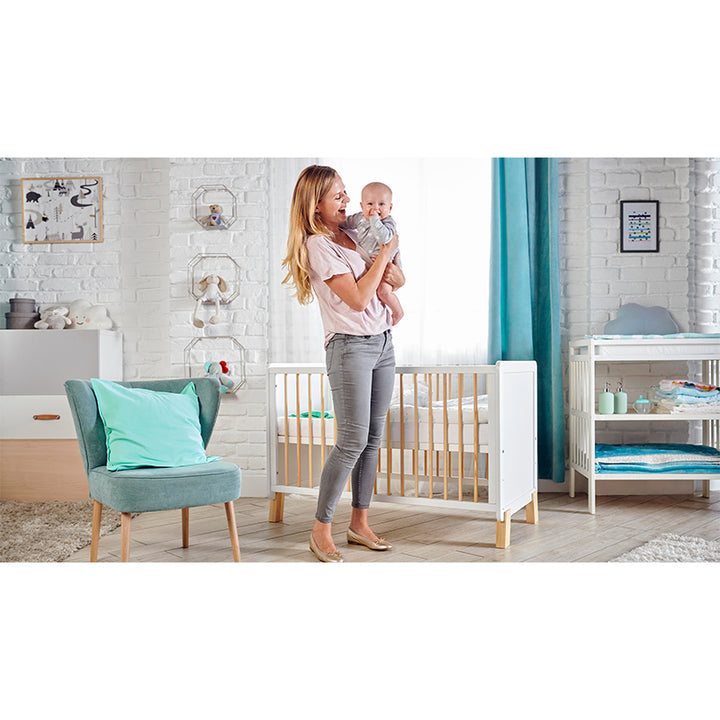 Kinderkraft krevetić NICO bijeli