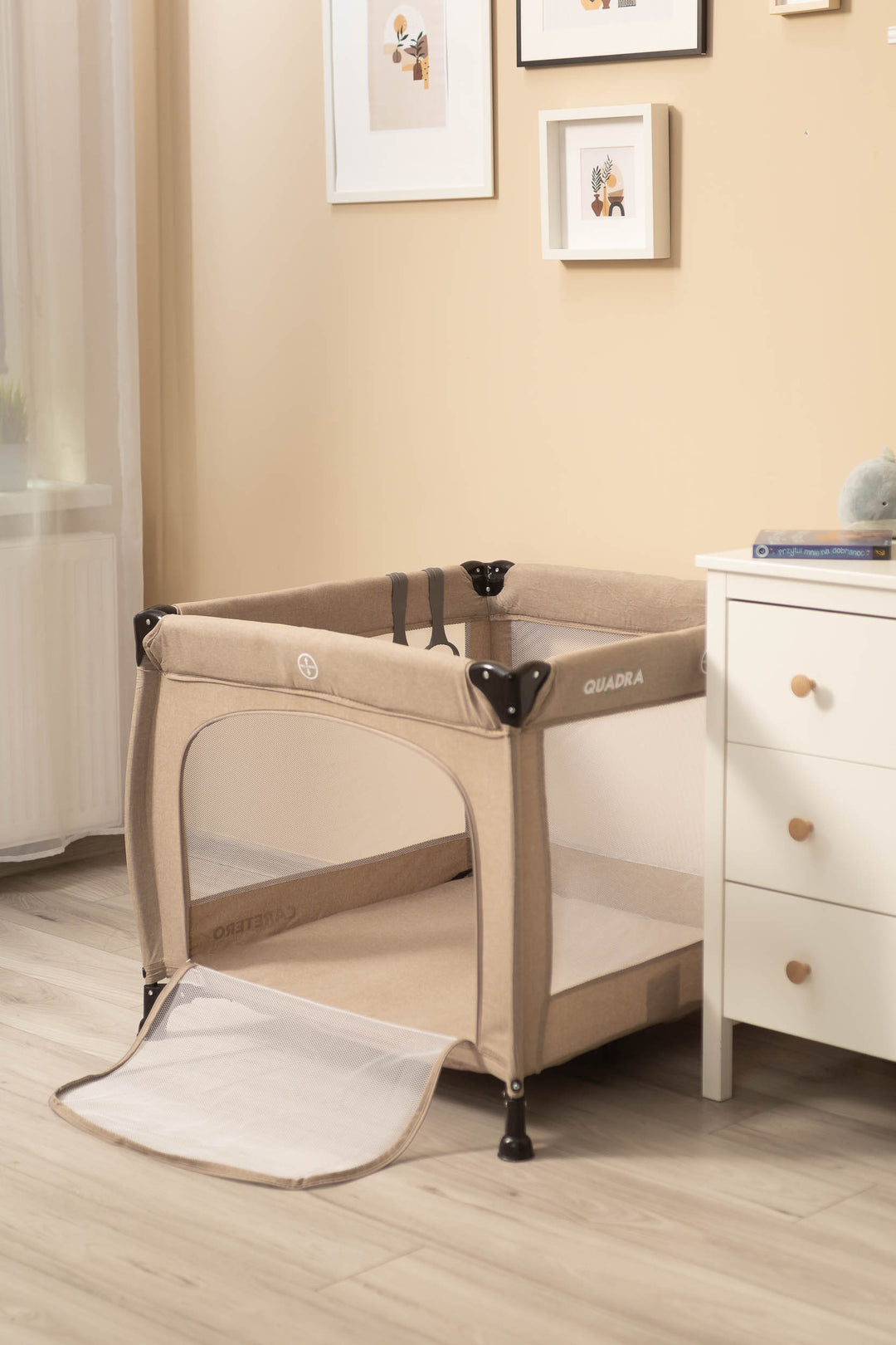 Prijenosna igraonica Quadra smeđa