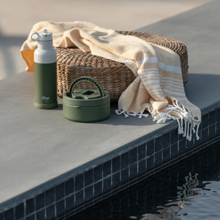 Citron Termo posuda za hranu velika 400 ml Green