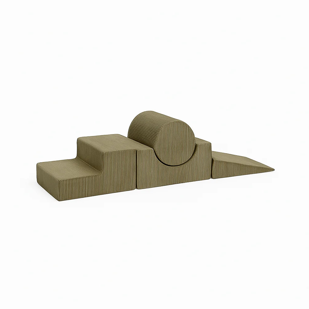 MeowBaby pjenasto igralište 4 elementa - Aesthetic Khaki