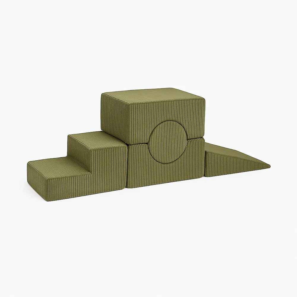 MeowBaby pjenasto igralište 5 elemenata - Aesthetic Khaki