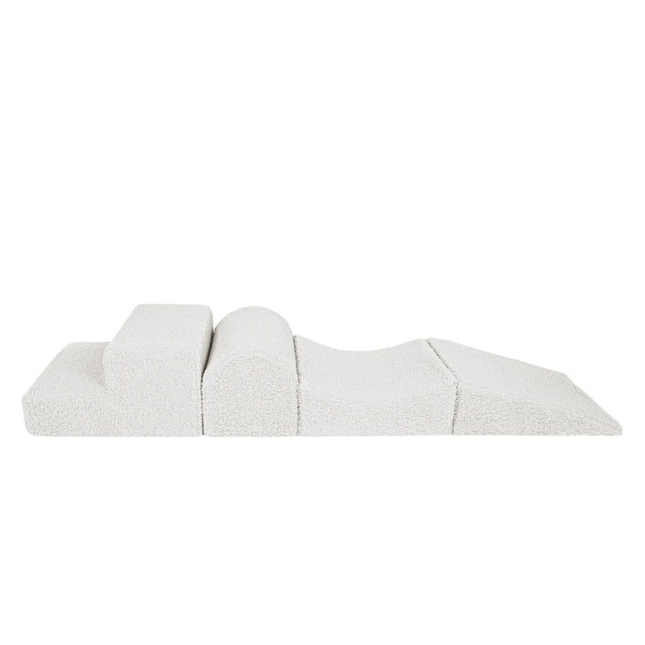 MeowBaby pjenasto igralište 4 elementa - Bearly Off White