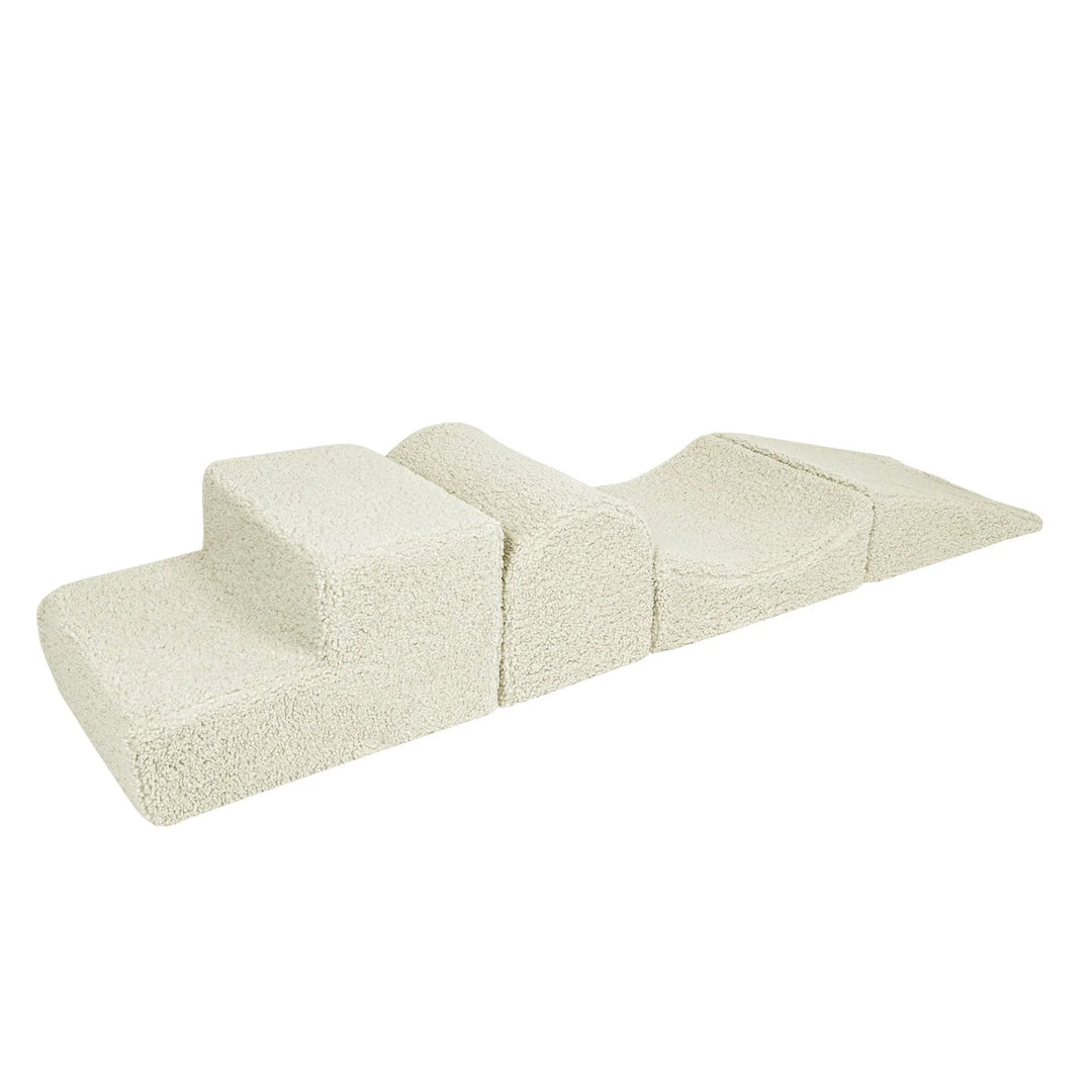 MeowBaby pjenasto igralište 4 elementa - Bearly Cream