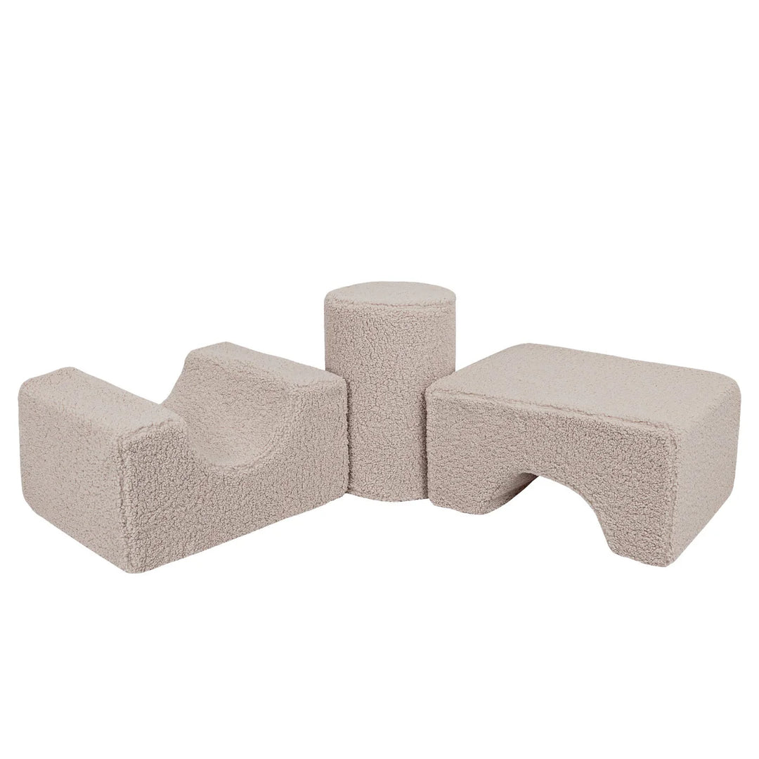 MeowBaby pjenasto igralište 3 elementa - Bearly Gray