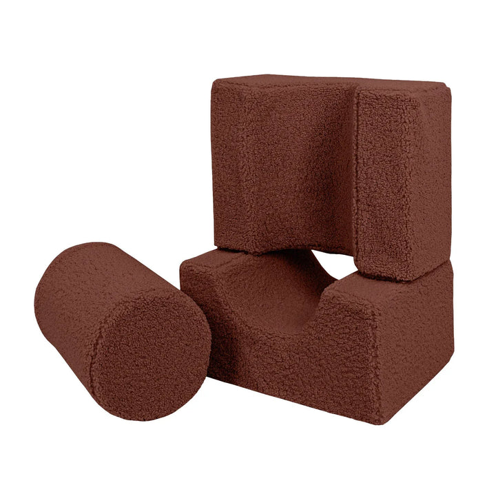 MeowBaby pjenasto igralište 3 elementa - Bearly Brown