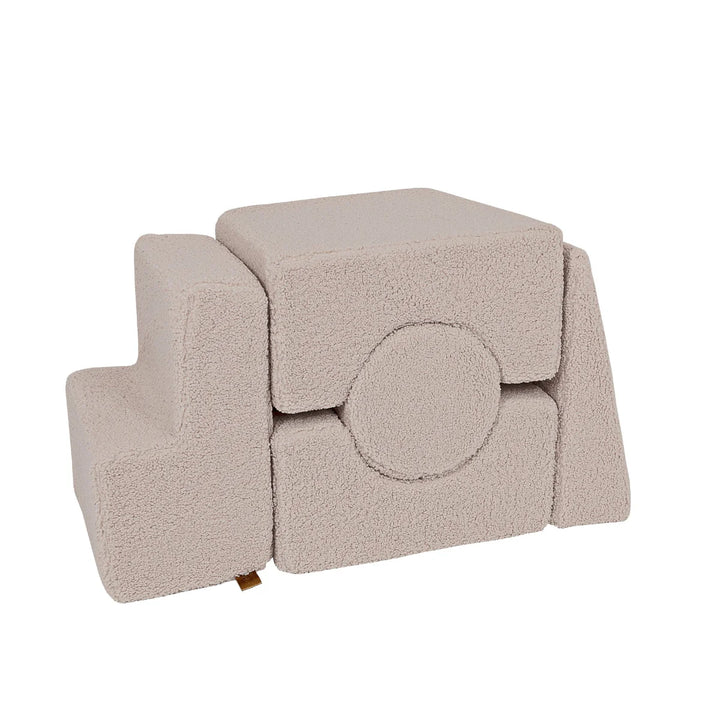 MeowBaby pjenasto igralište 5 elemenata - Bearly Gray