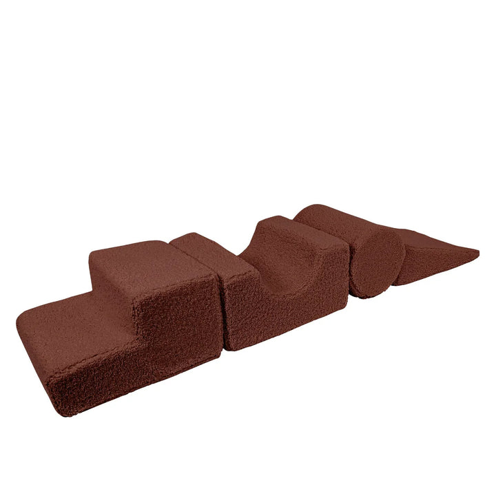 MeowBaby pjenasto igralište 4 elementa - Bearly Brown