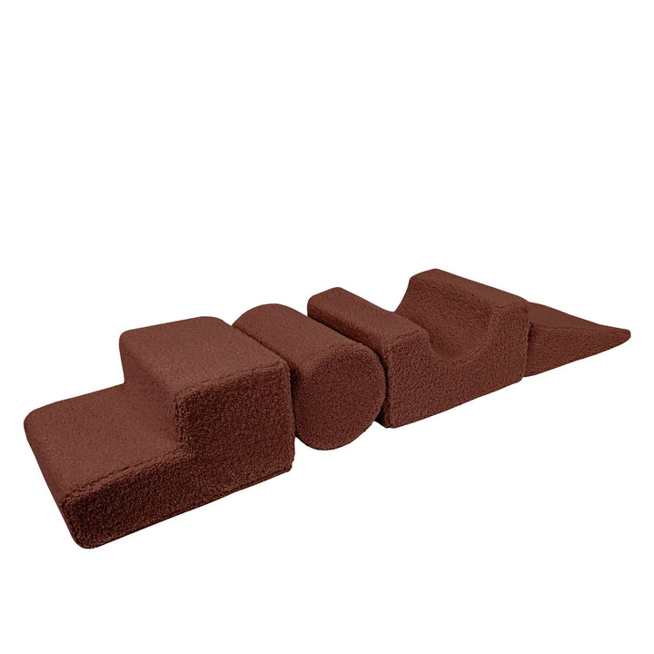 MeowBaby pjenasto igralište 4 elementa - Bearly Brown