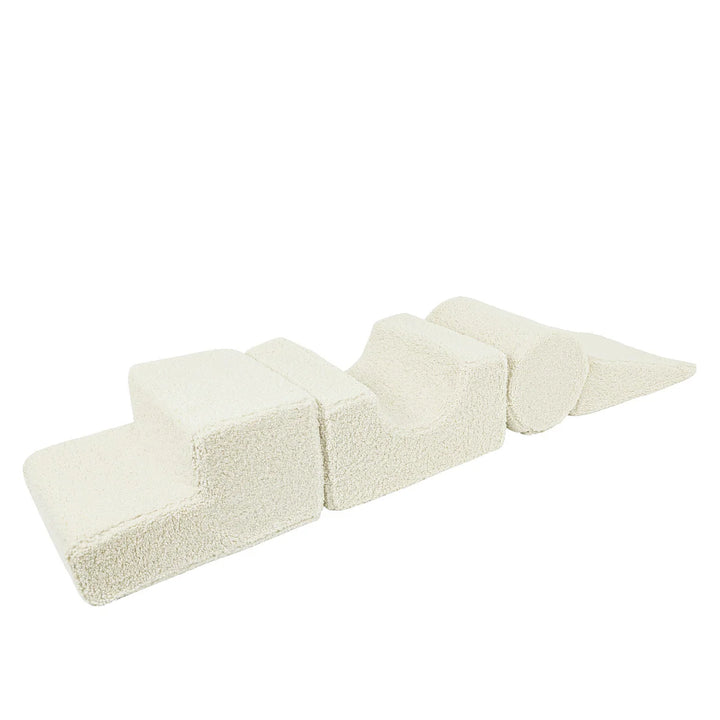 MeowBaby pjenasto igralište 4 elementa - Bearly Ecru