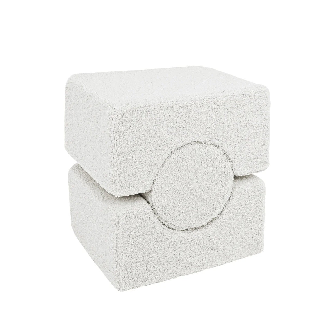 MeowBaby pjenasto igralište 3 elementa - Bearly White