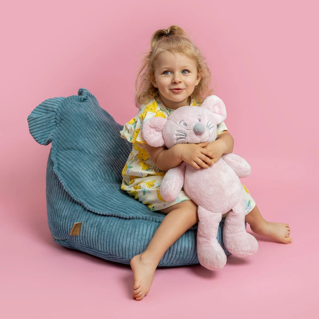 Vreća za sjedenje Aesthetic Teddy Turquoise