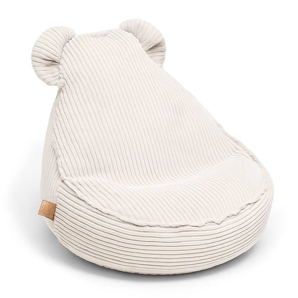 Vreća za sjedenje Aesthetic Teddy Ecru