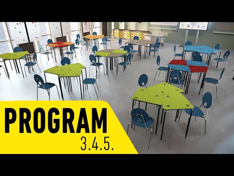 Modularni stol PROGRAM 3.4.5.