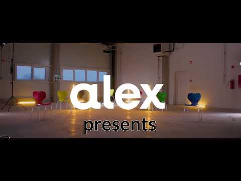 Geo Flex tapecirana stolica