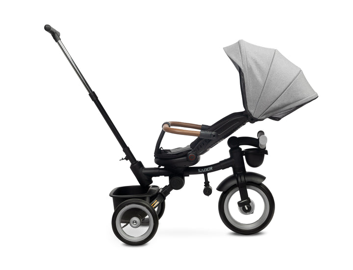 Tricikl Saber sivi