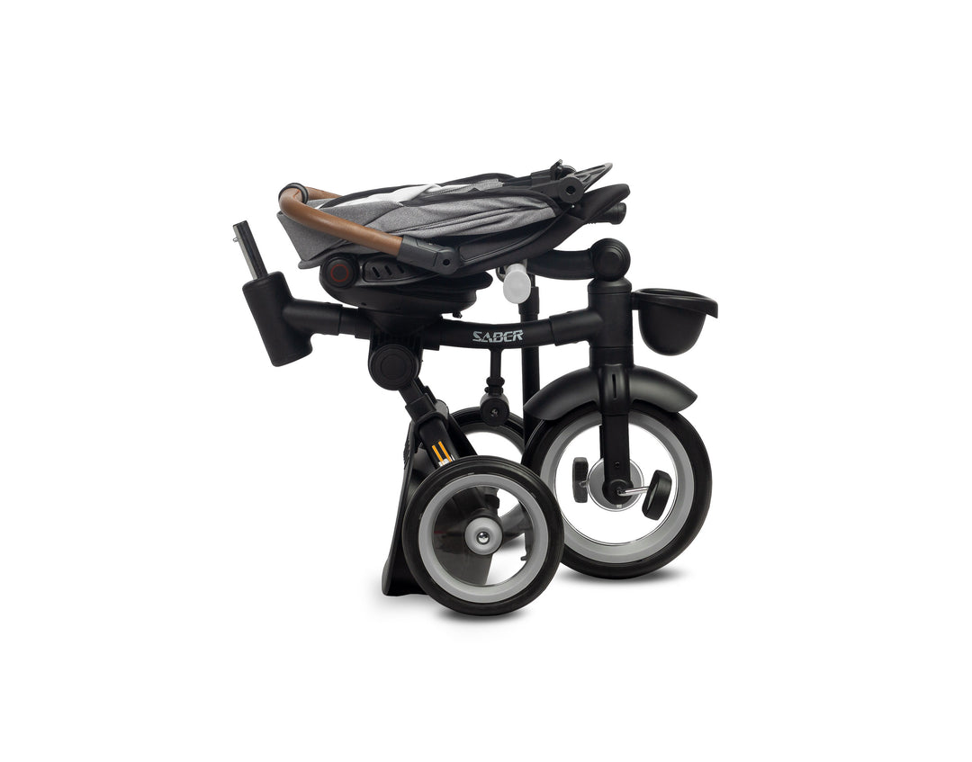 Tricikl Saber sivi