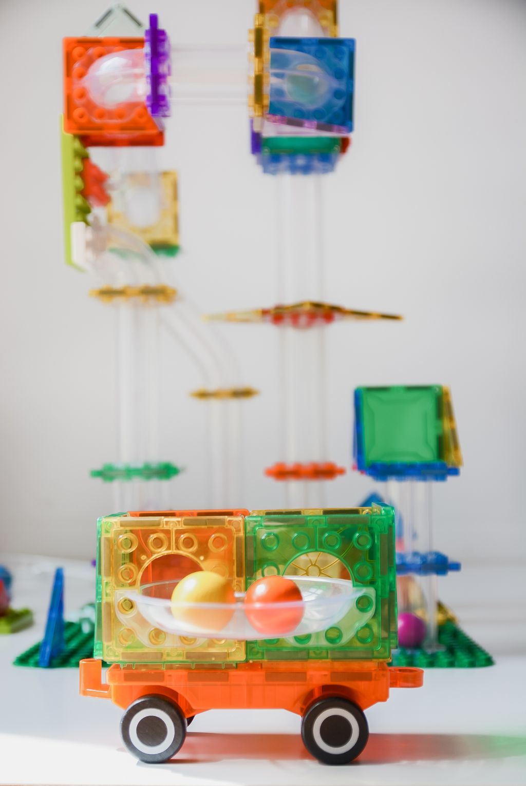 Twin car set Classic Colour Blue & Orange