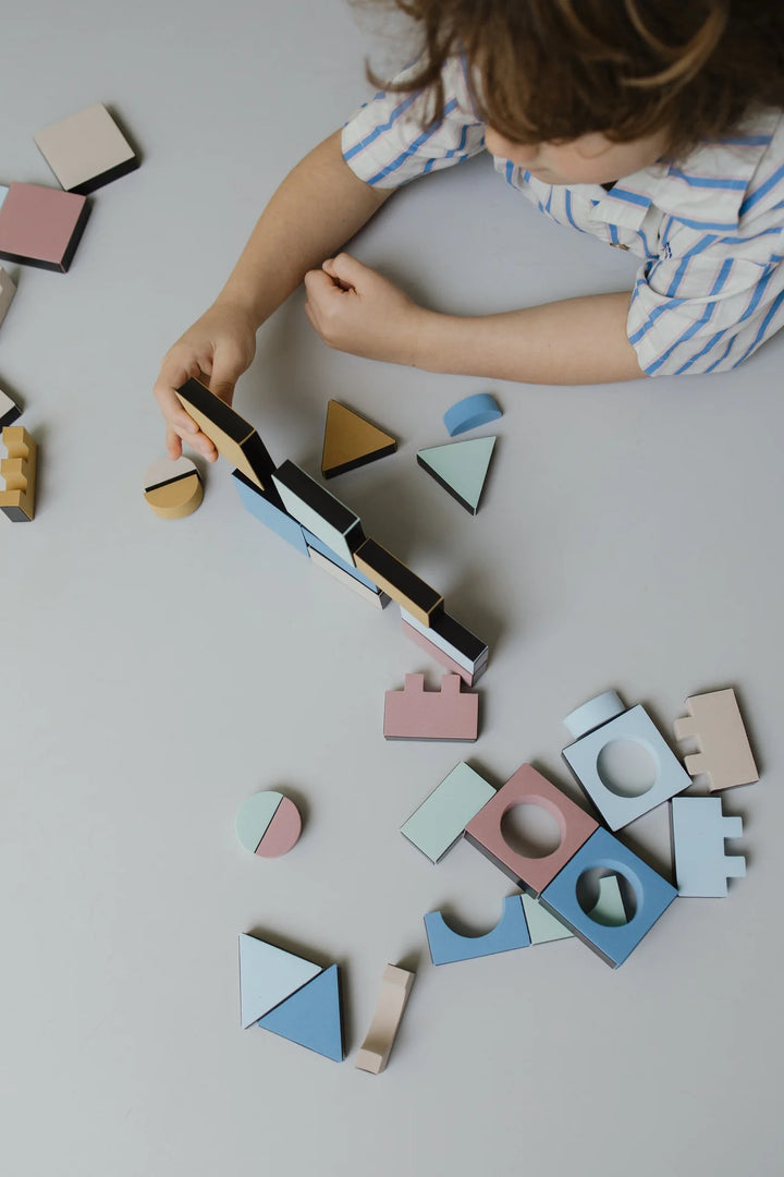 Moes Likovi za igru - Magnetic Building Blocks